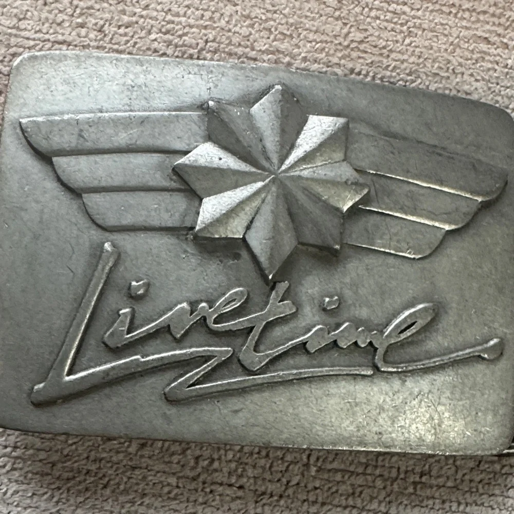 Livetime Gray Belt Buckle
